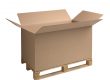 vouwdoos op pallet | Verzend-dozen.nl